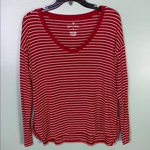 American Eagle Soft & Sexy Striped Long Sleeve Top